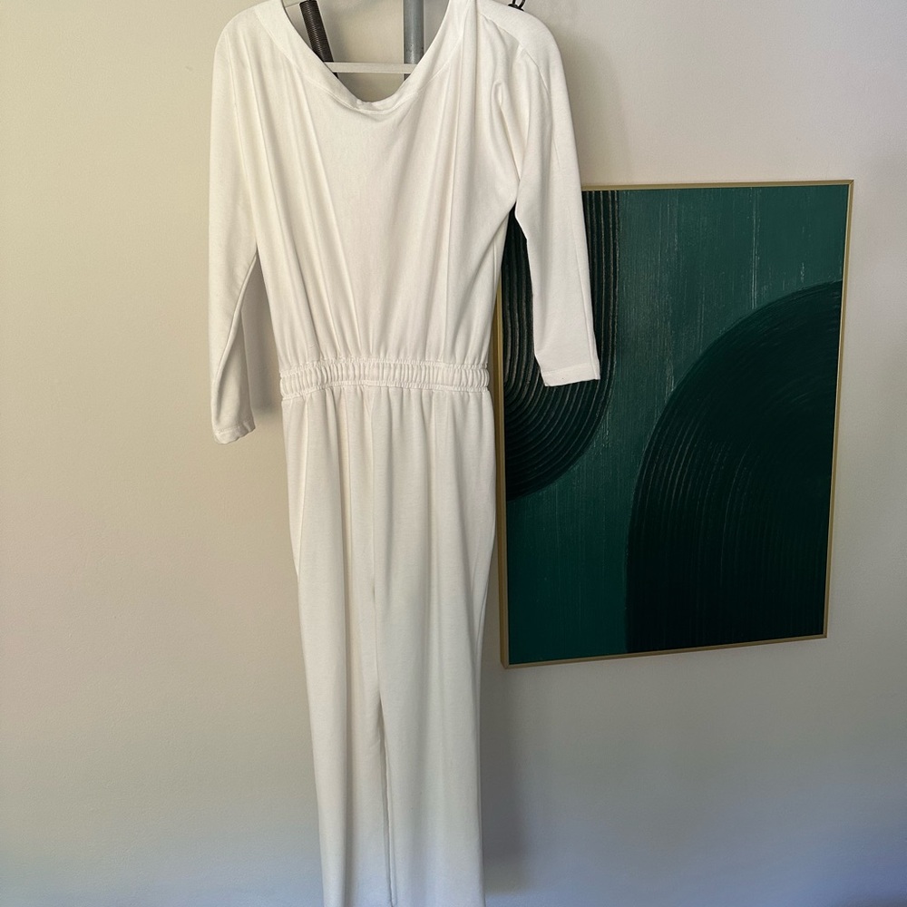 Splendid X Cellajaneblog White Jumpsuit